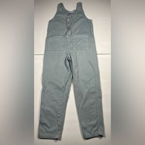 Jungmaven Overalls Jumpsuit Button Front Jumper Long Hemp Pockets Women’s M